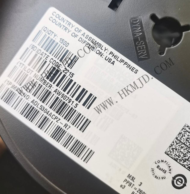 出售ADI ADL5304ACPZ 對數轉換器 IC 光纖 32-LFCSP（5x5）