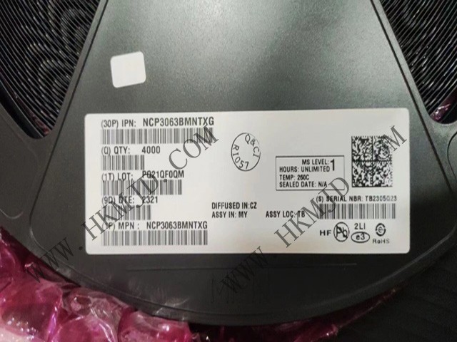 供應安森美 NCP3063BMNTXG 升壓/降壓/逆向轉換器，開關穩(wěn)壓器，1.5 A