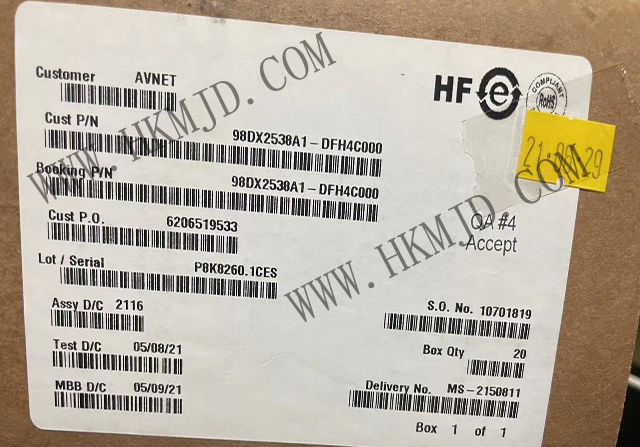 （分銷(xiāo)Marvell）以太網(wǎng)交換機(jī) 98DX2538A1-DFH4C000 面向企業(yè)/SMB 接入和邊緣