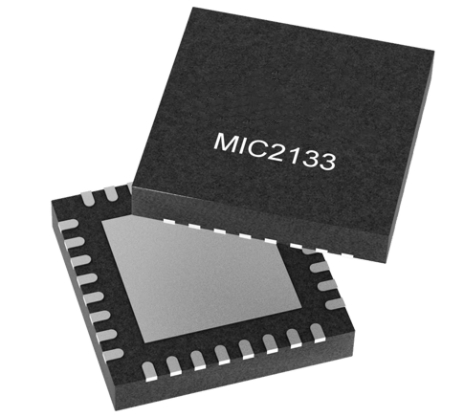 Microchip MIC2133YML 75V，雙相同步降壓PWM控制器 32VQFN