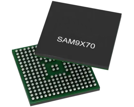 Microchip SAM9X75-I/4PB超低功耗微處理器（MPU） 、運(yùn)行頻率高達(dá)800MHz。