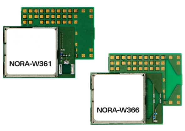 u-blox發(fā)布新款雙頻Wi-Fi藍(lán)牙LE模塊：NORA-W361-00B、NORA-W366-00B