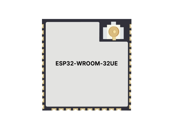 ESP32-WROOM-32UE-N16 低功耗藍(lán)牙模組，具備強(qiáng)大的雙核性能
