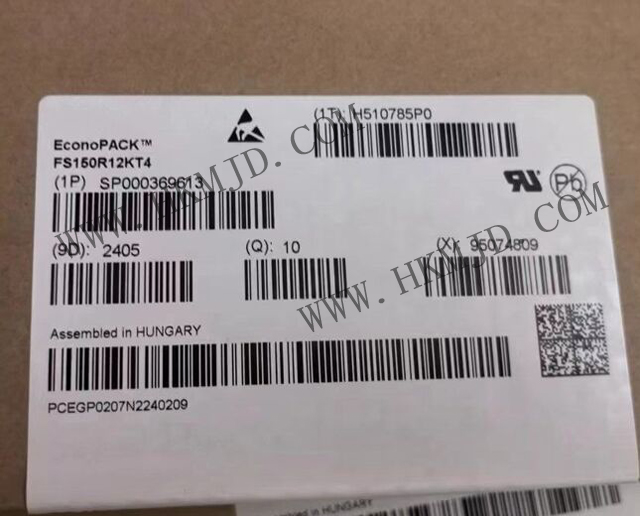英飛凌第四代 FS150R12KT4 EconoPACK?3 1200 V、150 A sixpack IGBT 模塊