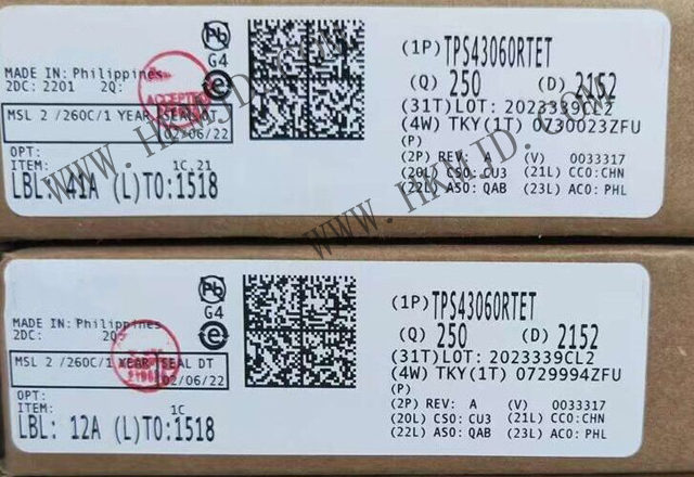 低 Iq、同步升壓控制器 TPS43060RTET IC REG CTRLR BOOST 16WQFN