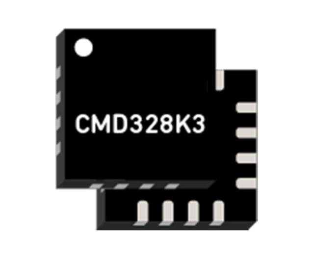 CMD328K3是一款低噪聲放大器，6GHz至18GHz、16QFN