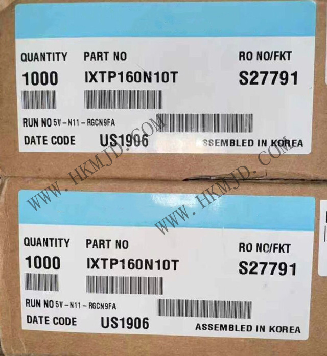 供應 IXYS IXTP160N10T 100V 160A N 溝道增強模式功率 MOSFET 晶體管