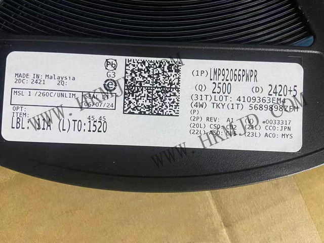 供應（TI）LMP92066PWPR 雙溫控 DAC，16-HTSSOP
