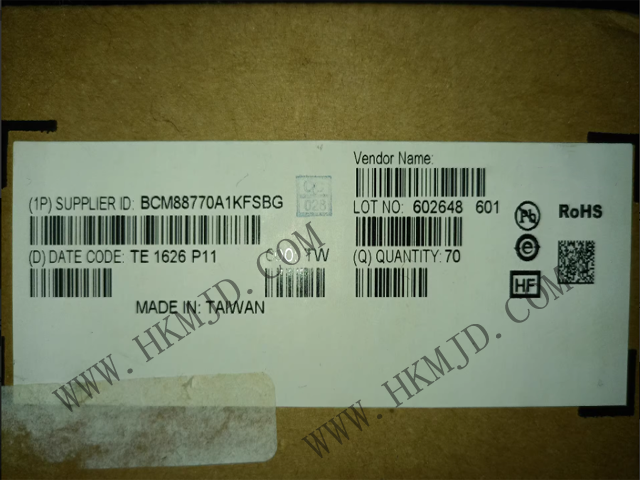 明佳達(dá)提供全新原裝 BCM88770A1KFSBG 現(xiàn)貨庫存，歡迎隨時聯(lián)系！