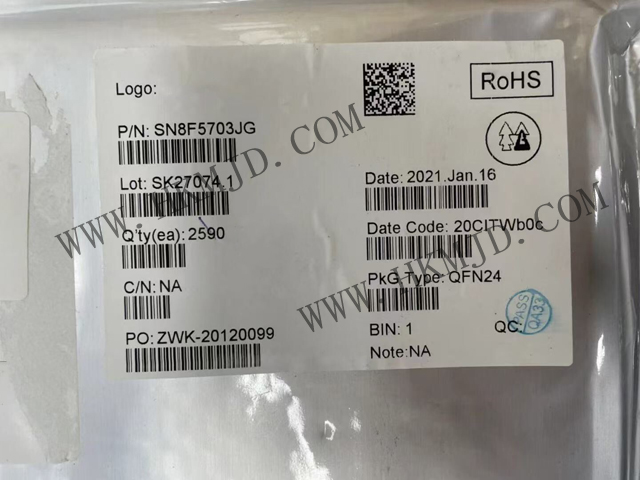明佳達電子供應【SONIX】SN8F5703JG 基于8051內(nèi)核的高性能8位微控制器IC
