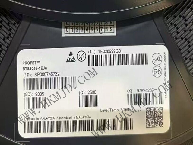 AEC-Q100認證！英飛凌BTS5045-1EJA高邊開關，明佳達電子一站式供應