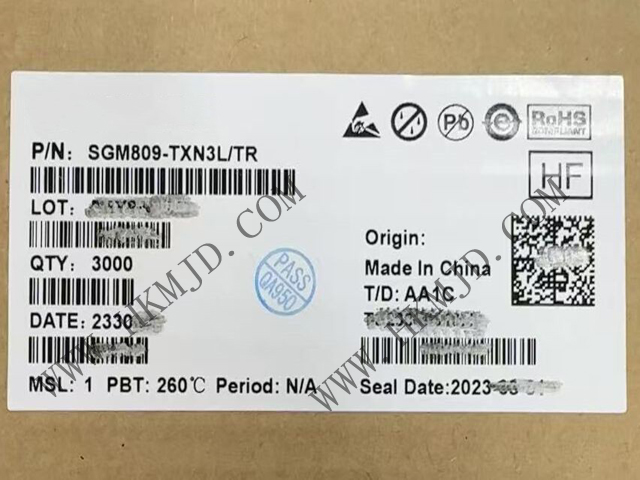 SGM809-TXN3L：低功耗微處理器監(jiān)控電路，3.08V 精準(zhǔn)電壓監(jiān)測