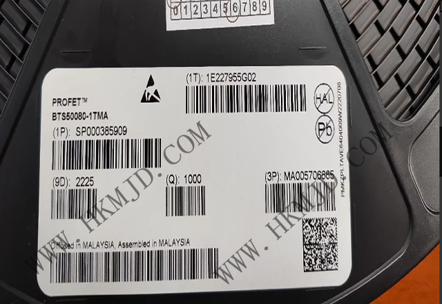 BTS50080-1TMA 英飛凌單通道高壓側(cè)電源開關(guān)，具有嵌入式保護(hù)功能