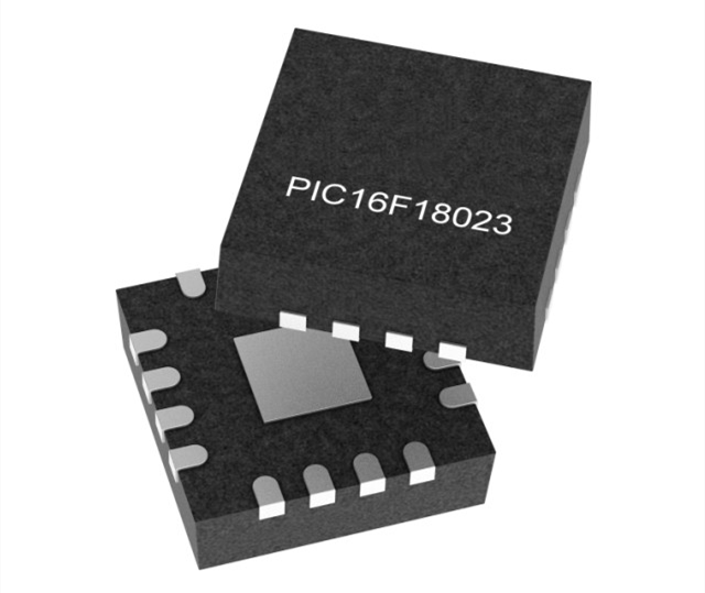 Microchip PIC16F18023-I/MG MCU：32MHz、8位PIC16F微控制器（3.5KB閃存）QFN-16
