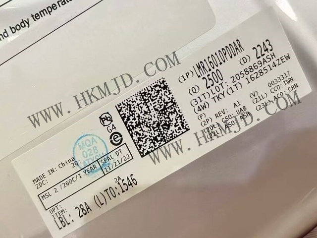 LMR16010PDDAR(TI): SIMPLE SWITCHER? 60V、1A 降壓轉(zhuǎn)換器（IQ 為 40μA）